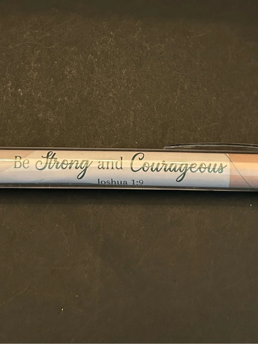 Inspirational Scripture Ballpoint Pens - Pastel Gradient Set of 9 Med Pt Black